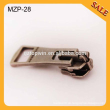 MZP28 Großhandel Metall Reißverschluss Schieber und Einzelhandel günstigen Metall Reißverschluss Abzieher